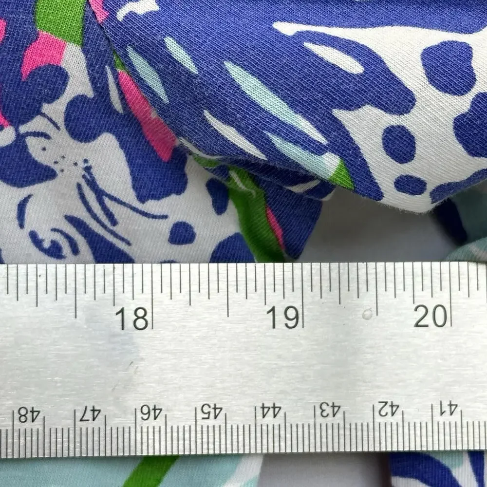 Lilly Pulitzer Size‎ M/8 Floral Top Bundle Pink Green Resort Spring Boho - Picture 7 of 9